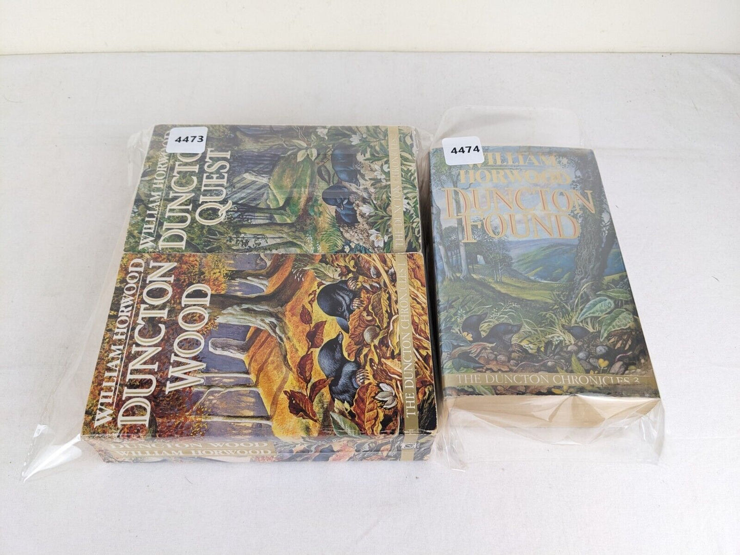 The duncton chronicles 1-3 by William Horwood - Wood, Quest & Found 1985