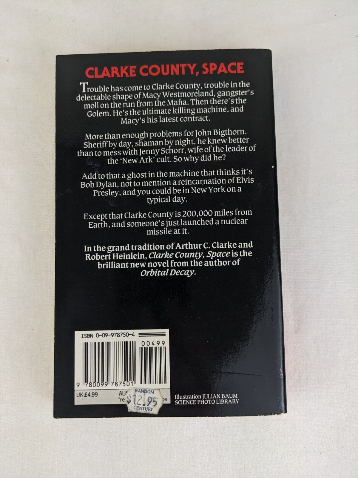 Clarke county, space by Allen Steele 1991 - Near space