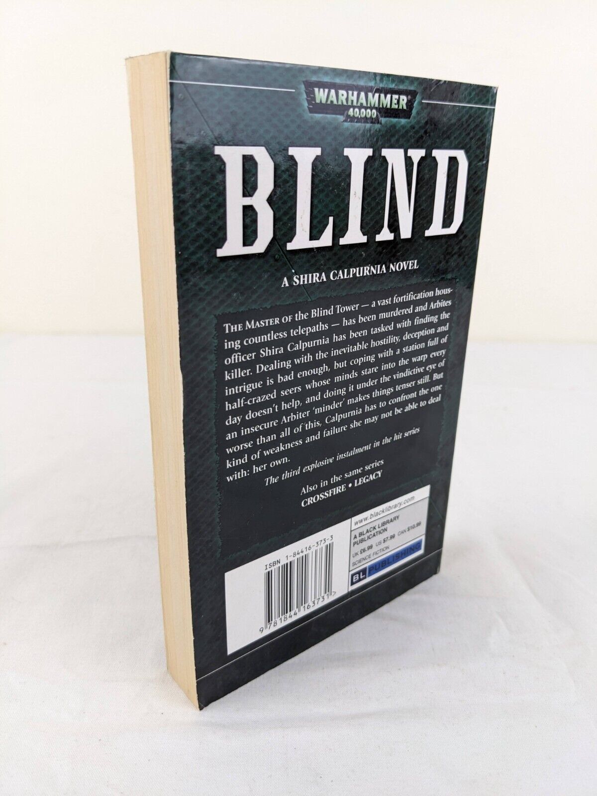 Blind: A Shira Calpurnia Novel by Matt Farrer (Paperback, 2006) Signed by Author