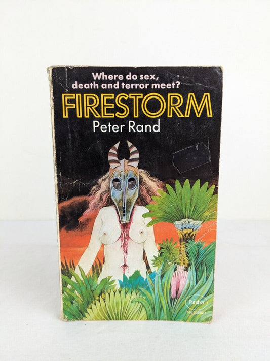 Firestorm by Peter Rand 1971 Occult Strange Fiction