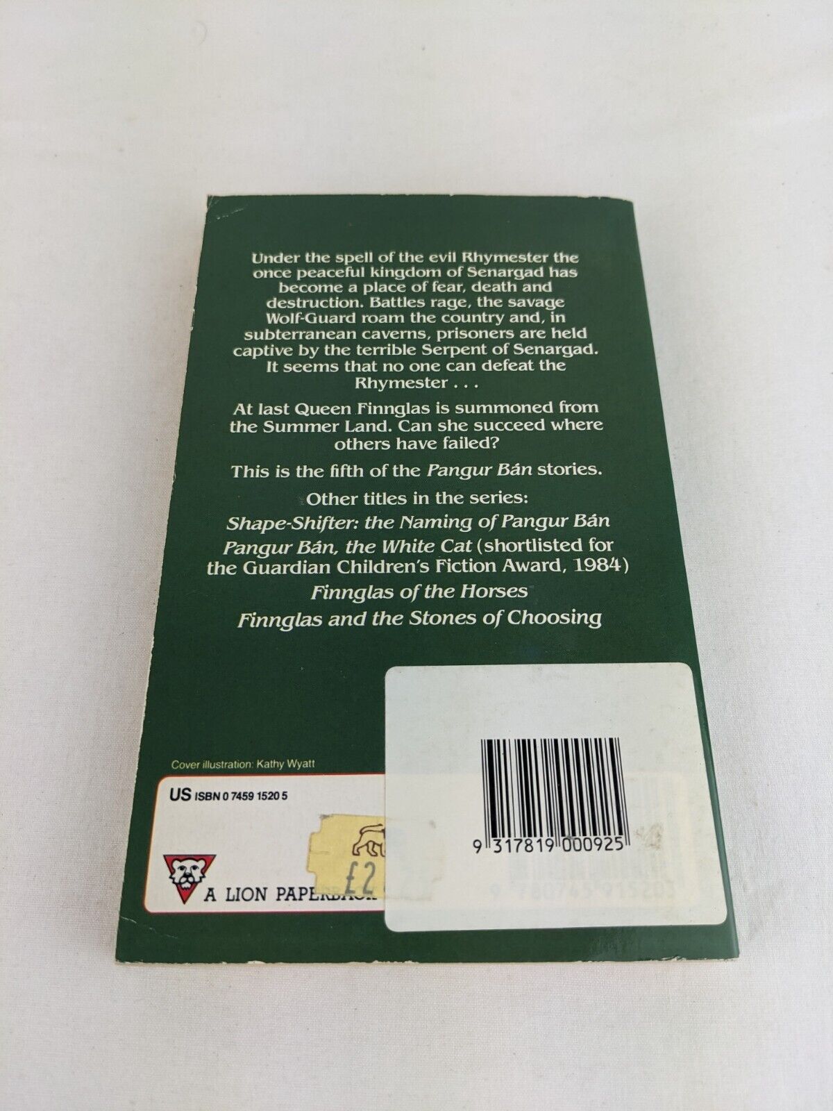 The Serpent of Senargad by Fay Sampson 1989 Pangur ban series