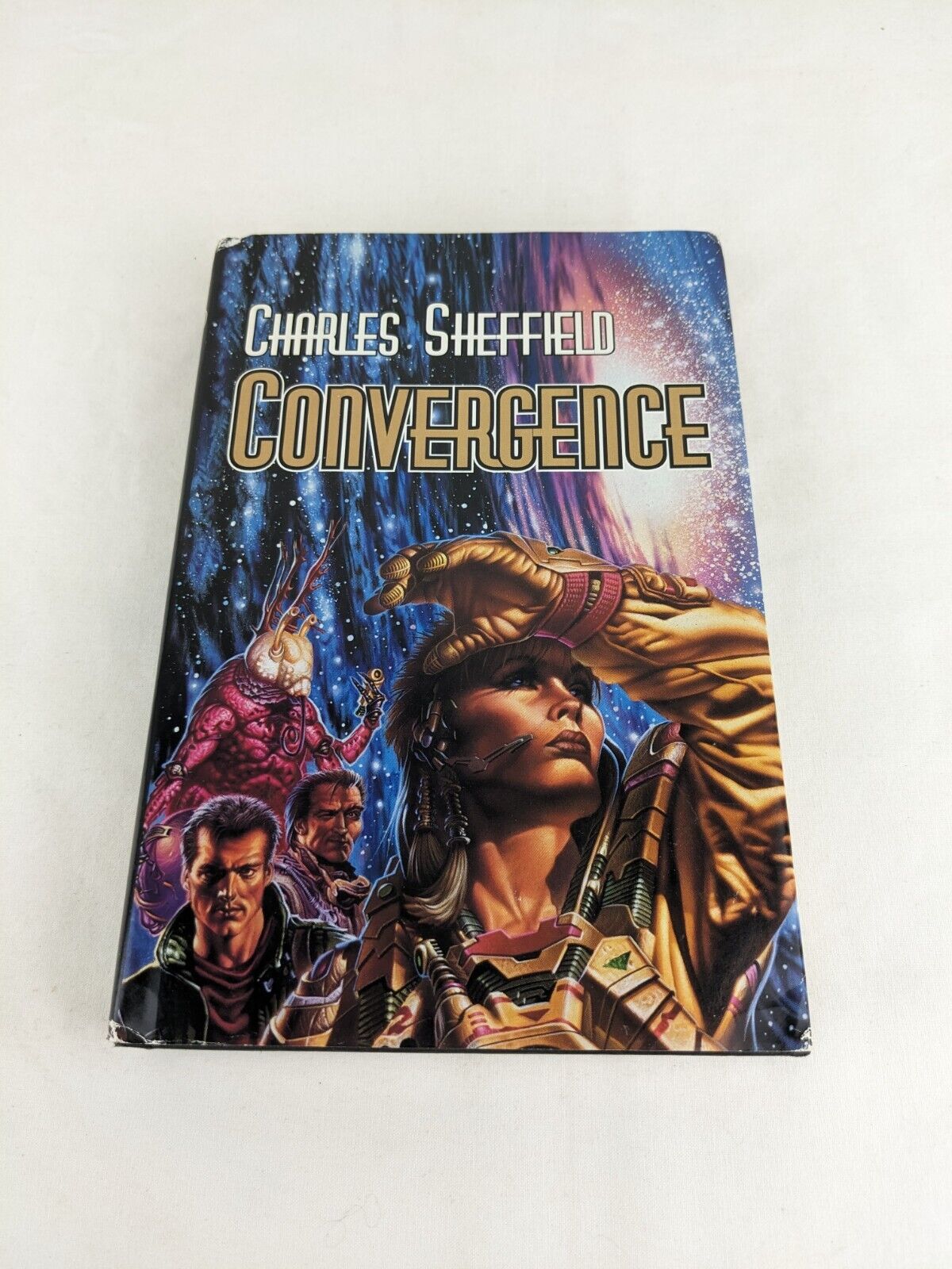 Convergence by Charles Sheffield 1997 Hardcover Heritage Universe