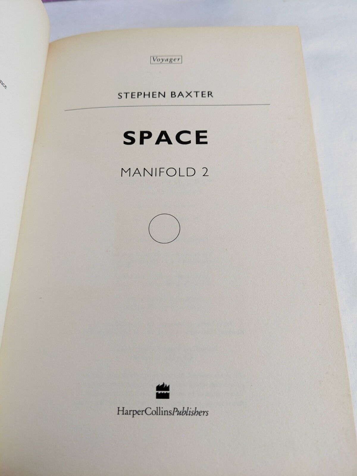 Manifold series by Stephen Baxter 1999 Time, Space, Origin
