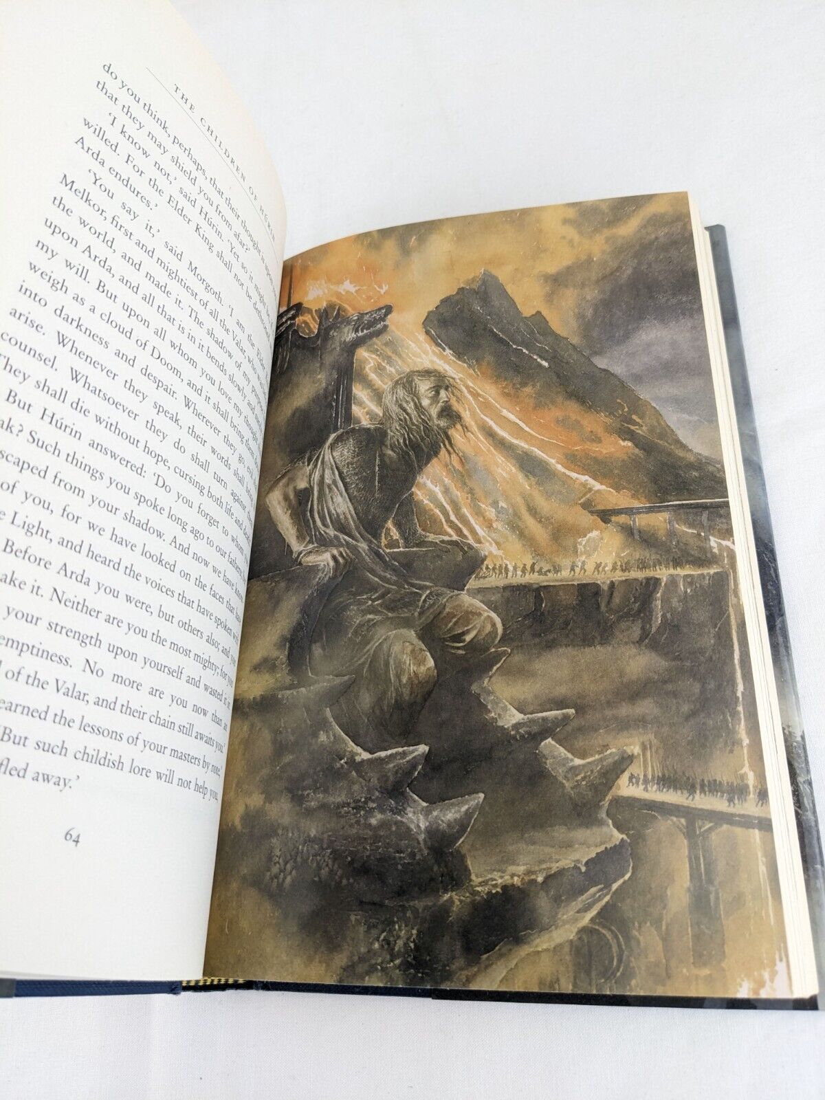 The Children of Hurin by Tolkien illustrated Alan lee Hardcover 2007