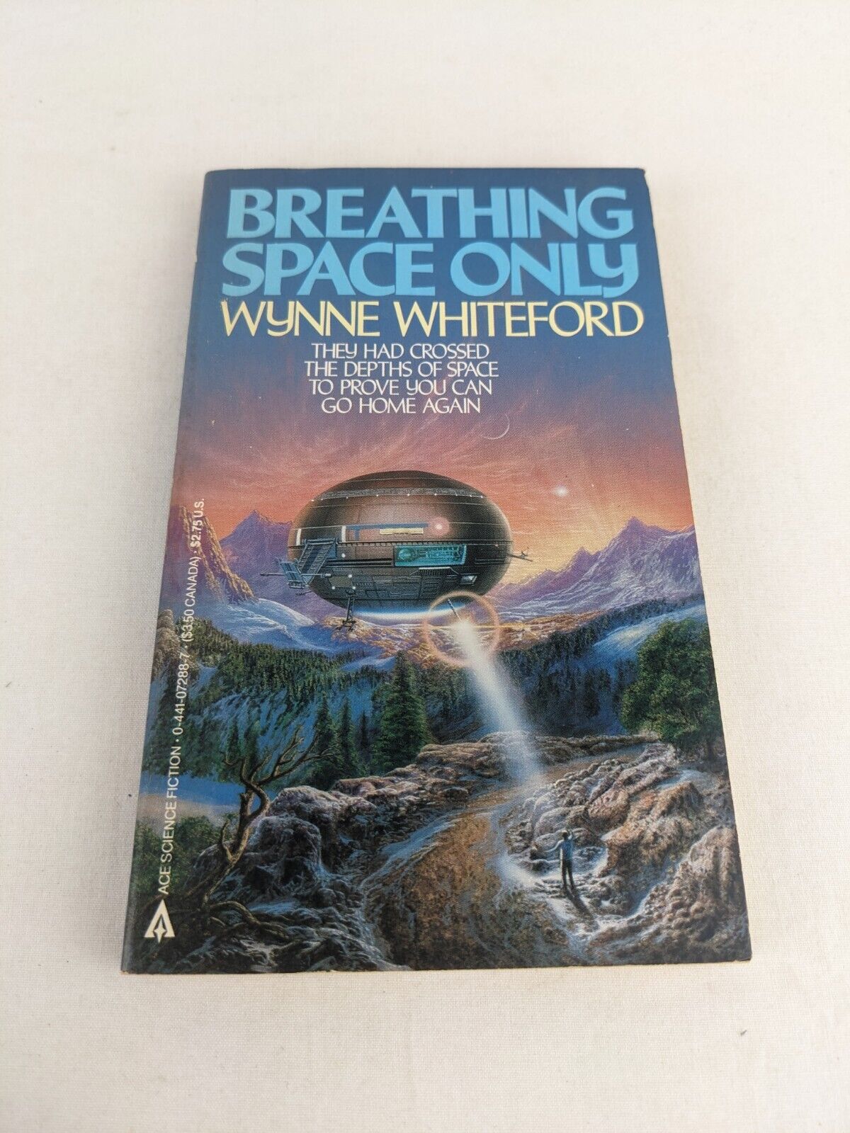 Breathing space only by Wynne Whiteford 1986 Signed by Author