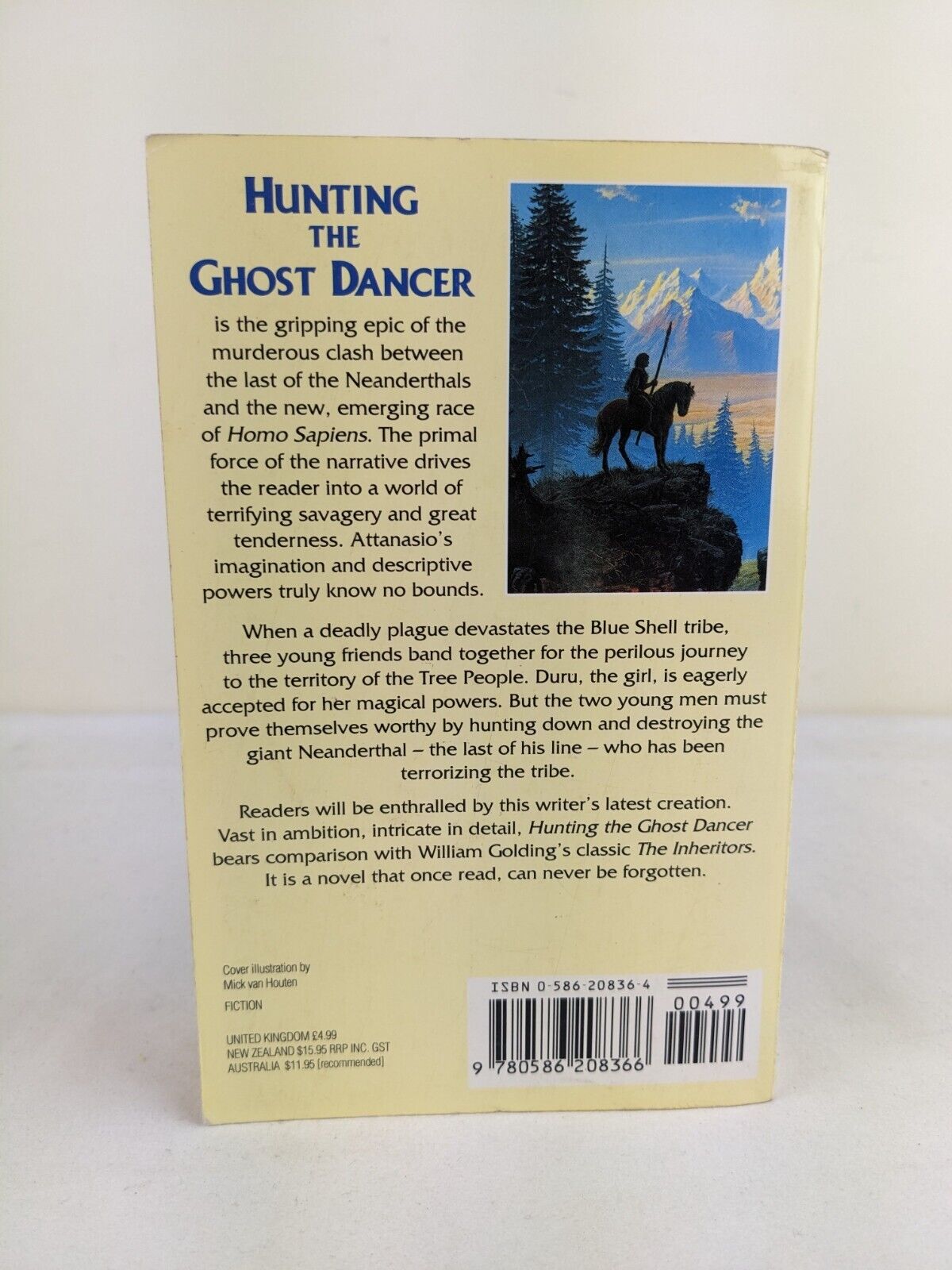 Hunting the ghost dancer by A A Attanasio 1992