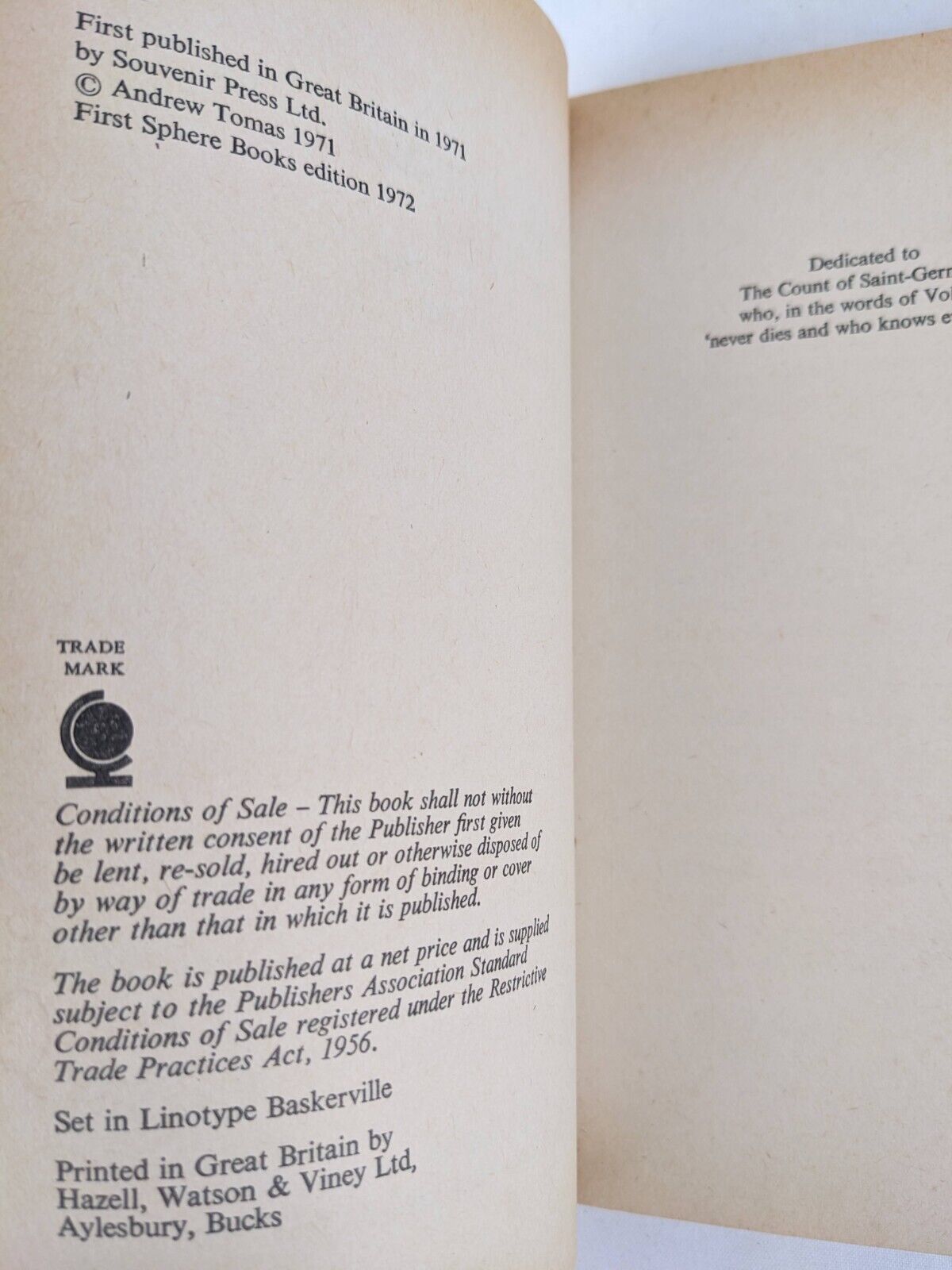 We are not the first: Riddles of ancient science by Andrew Tomas 1972 sphere ed.