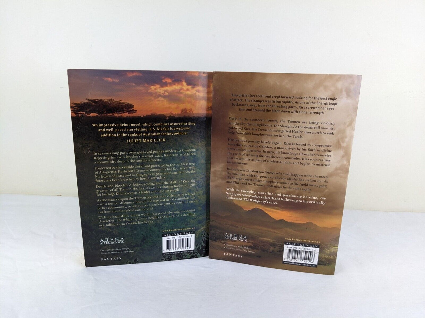 Kira Chronicles by K. S. Nikakis Whisper of leaves / Song of Silvercades 2007