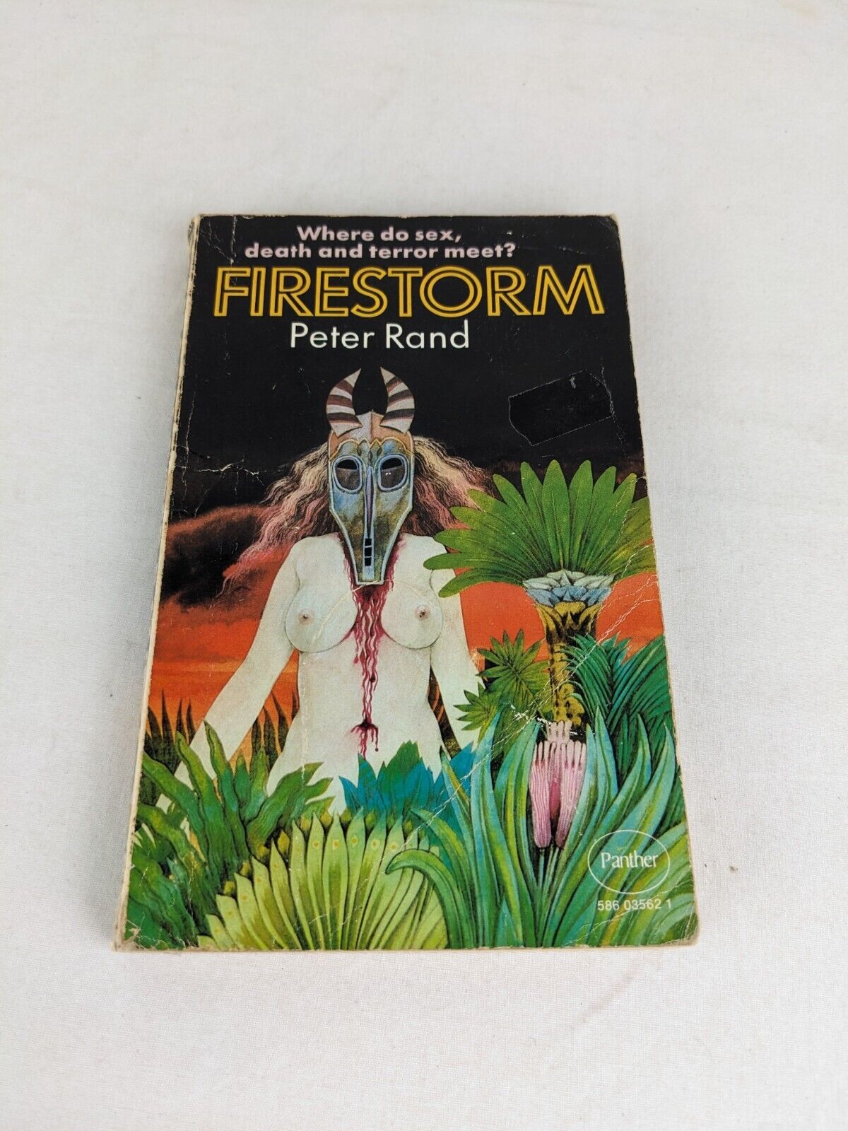 Firestorm by Peter Rand 1971 Occult Strange Fiction