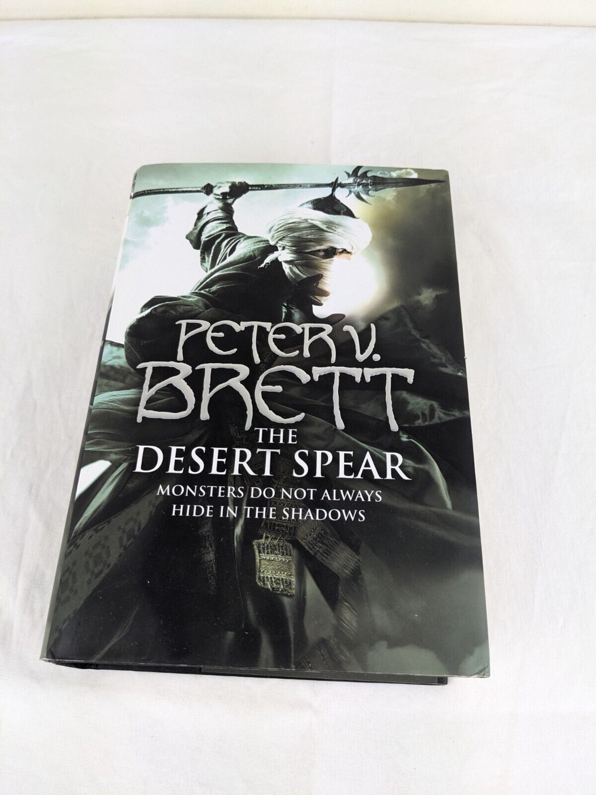 The desert spear by Peter V. Brett 2010 Hardcover Demon Cycle