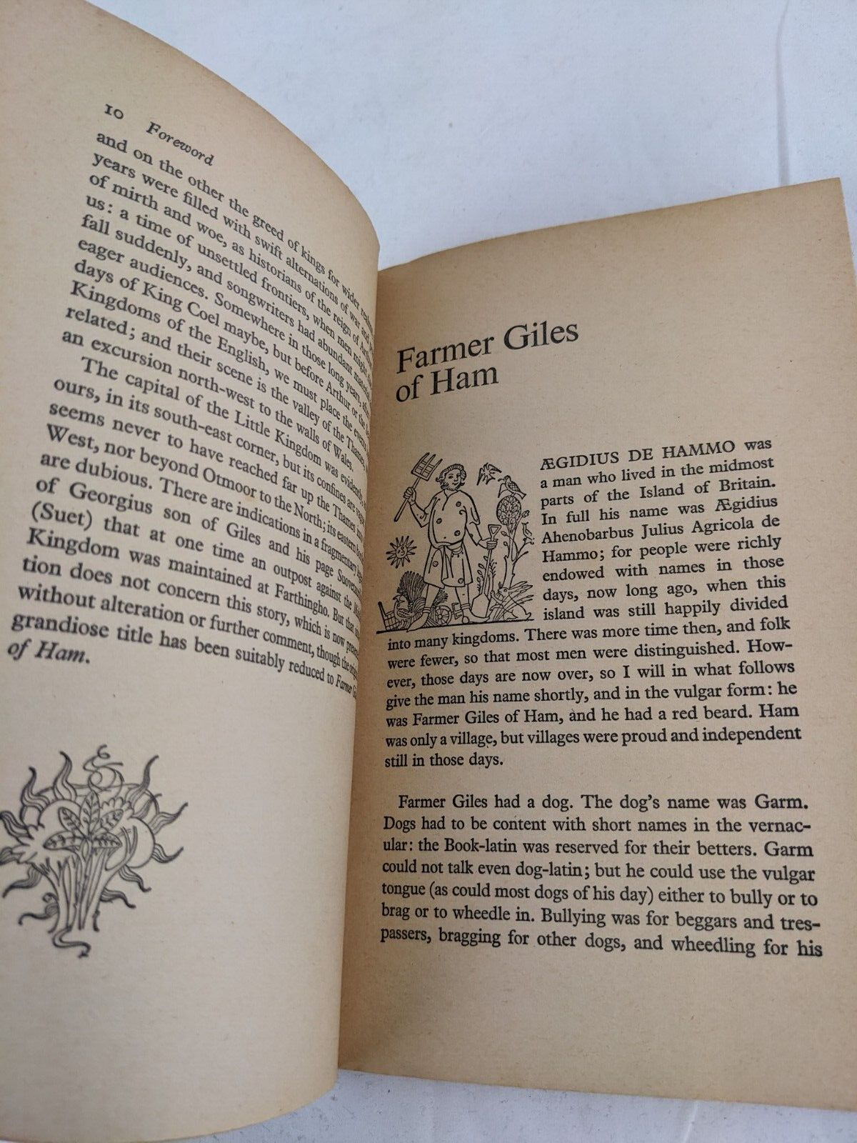 Farmer Giles of Ham / The Adventures of Tom Bombadil by J.R.R. Tolkien 1975