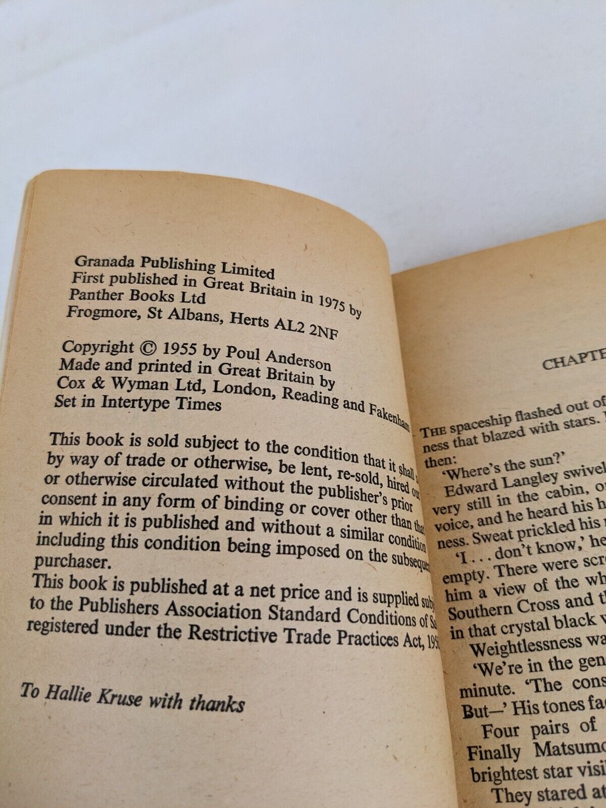 The long way home by Poul Anderson 1975