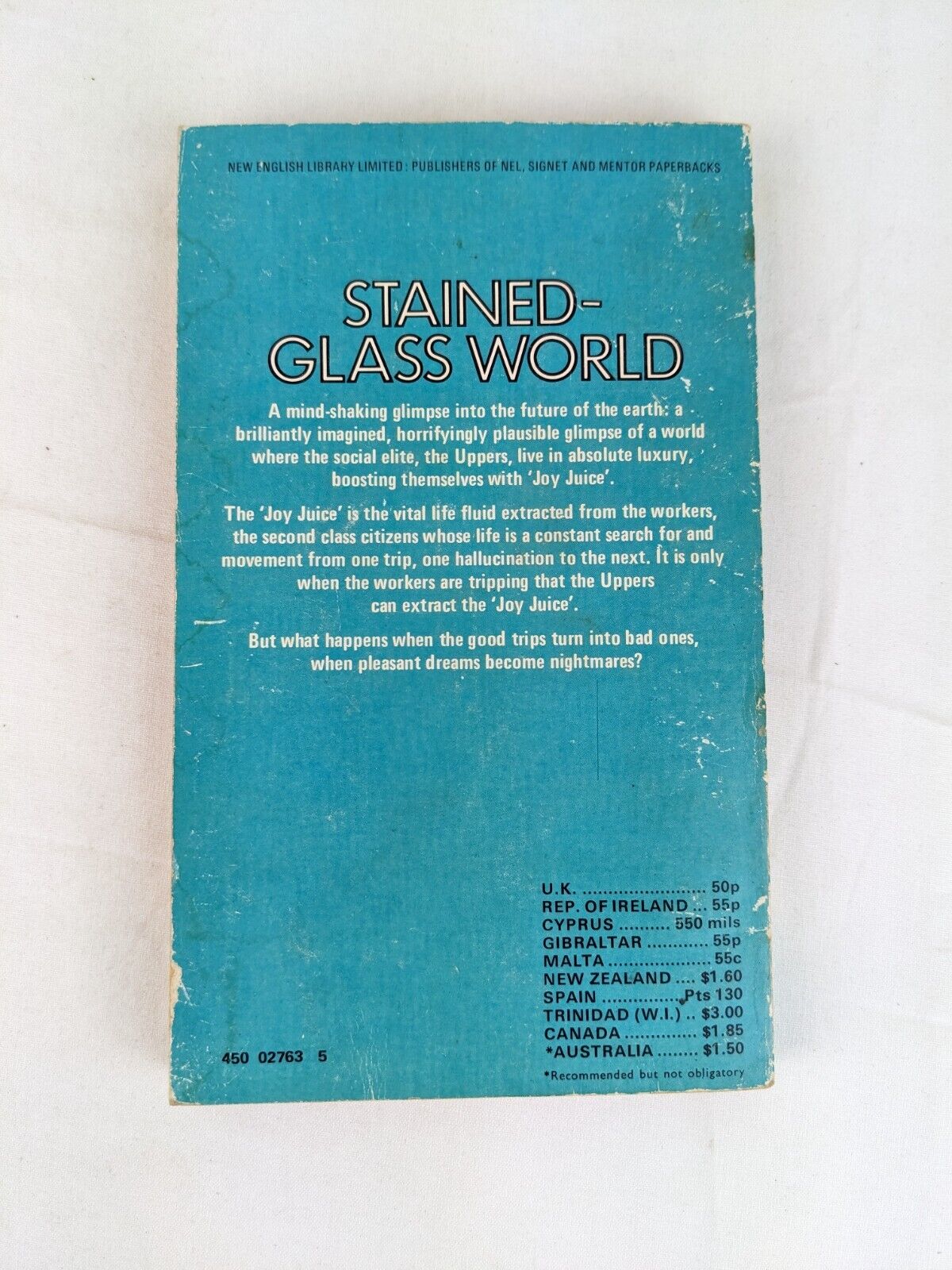 Stained-Glass world by Ken Bulmer 1976 First NEL Edition