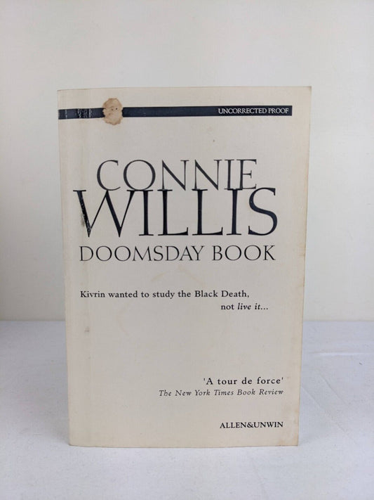 Doomsday book by Connie Willis Uncorrected Proof 2005
