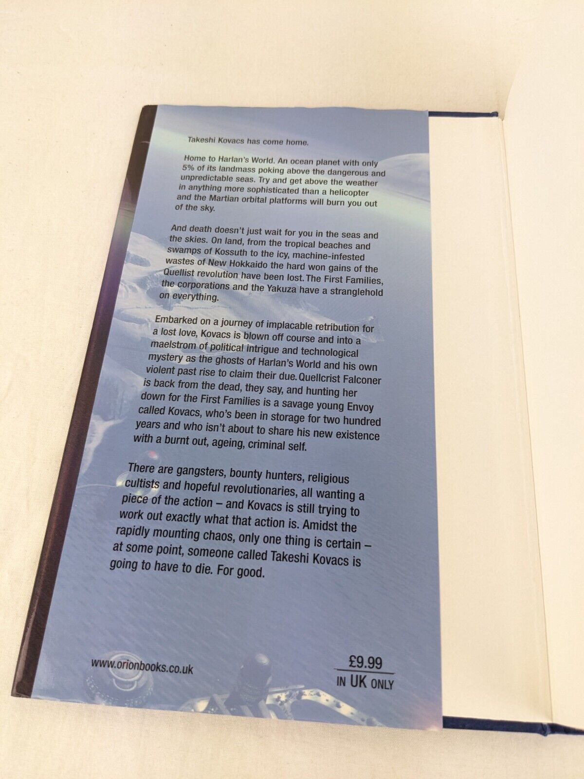 Woken Furies by Richard Morgan 2005 Hardcover Gollancz Takeshi Kovacs