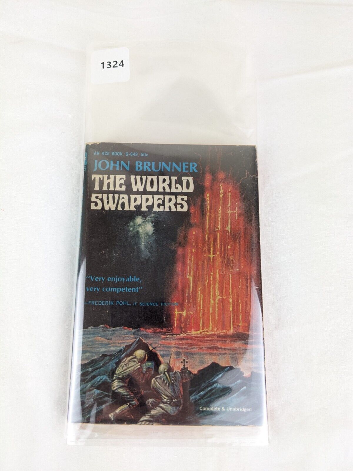 The world swappers by John Brunner 1959 Ace books