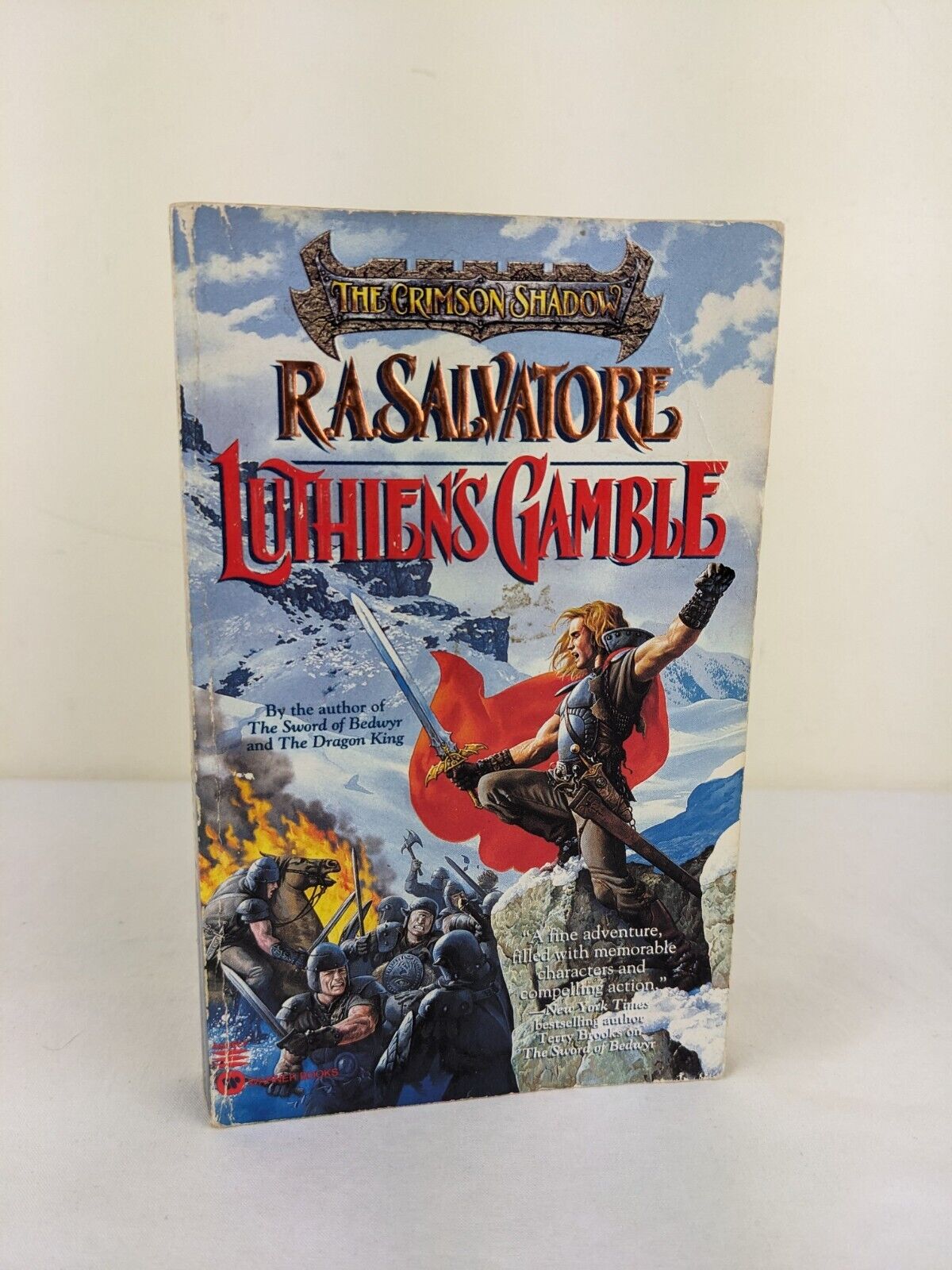 Luthien's gamble by R.A. Salvatore 1996 The crimson shadow