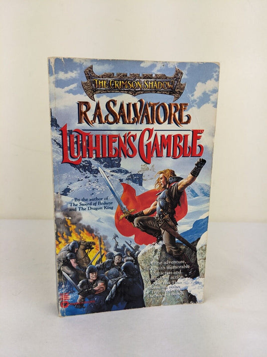 Luthien's gamble by R.A. Salvatore 1996 The crimson shadow