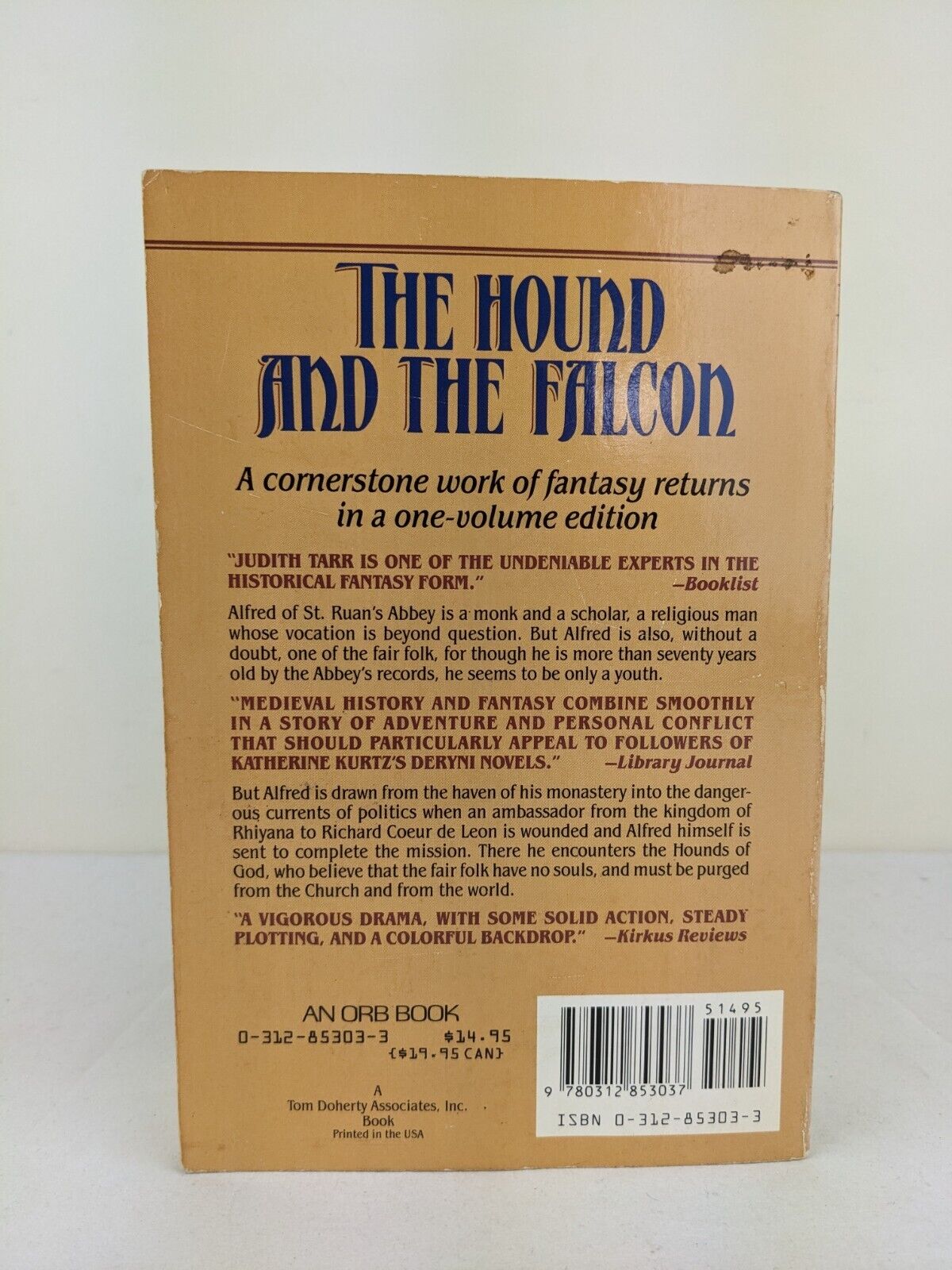 The hound and the falcon trilogy by Judith Tarr 1993 Isle, Horn & Hounds