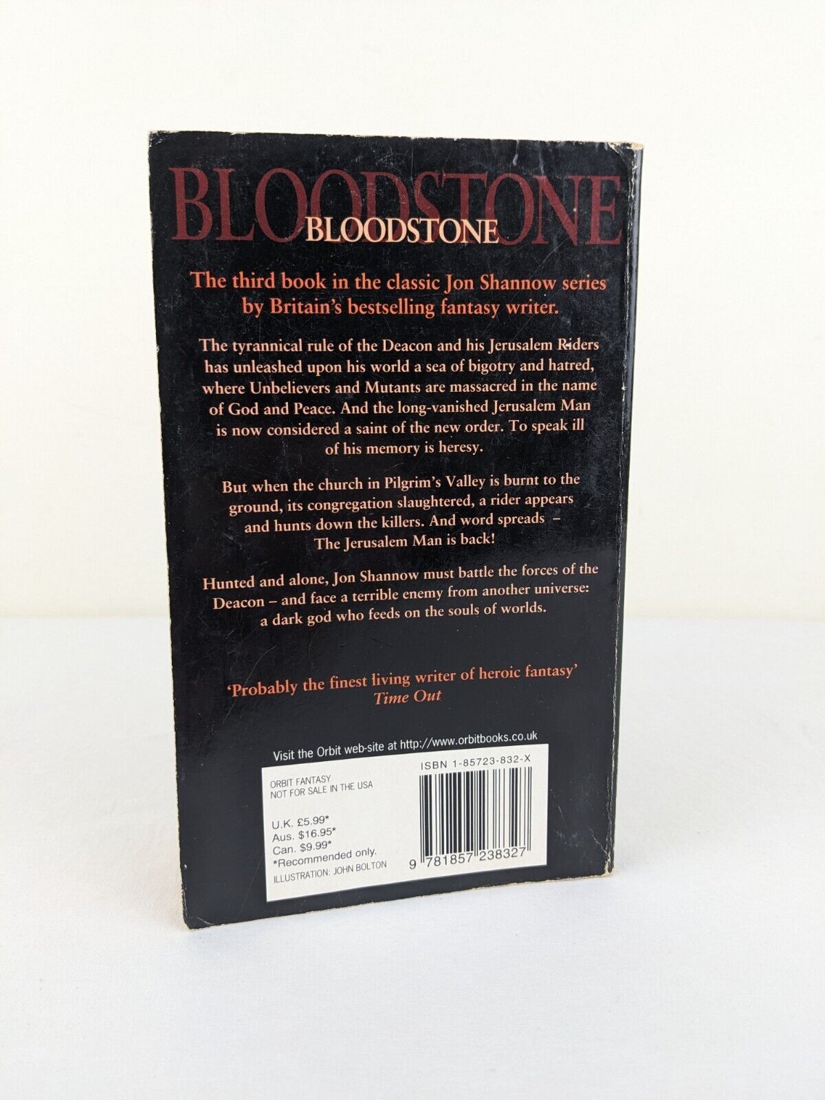 Bloodstone by David Gemmell 1999 Jon Shannow