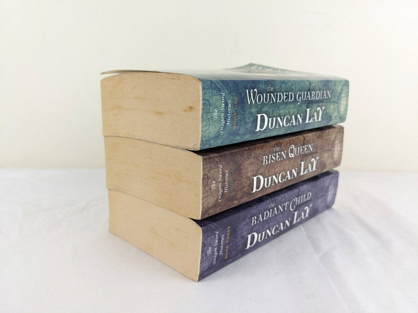 Dragon Sword histories trilogy by Duncan Lay - Guardian, Queen & Child 2009