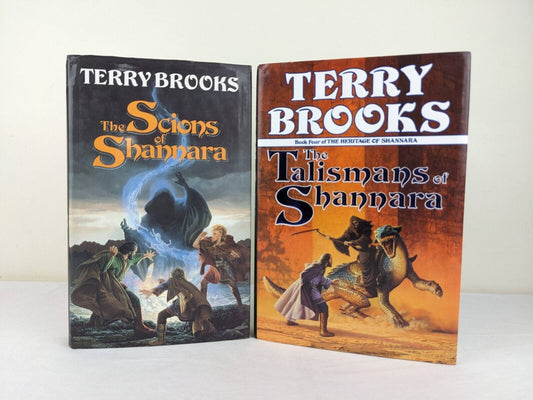 Heritage of Shannara by Terry Brooks hardcover - Scions / Talismans 1990