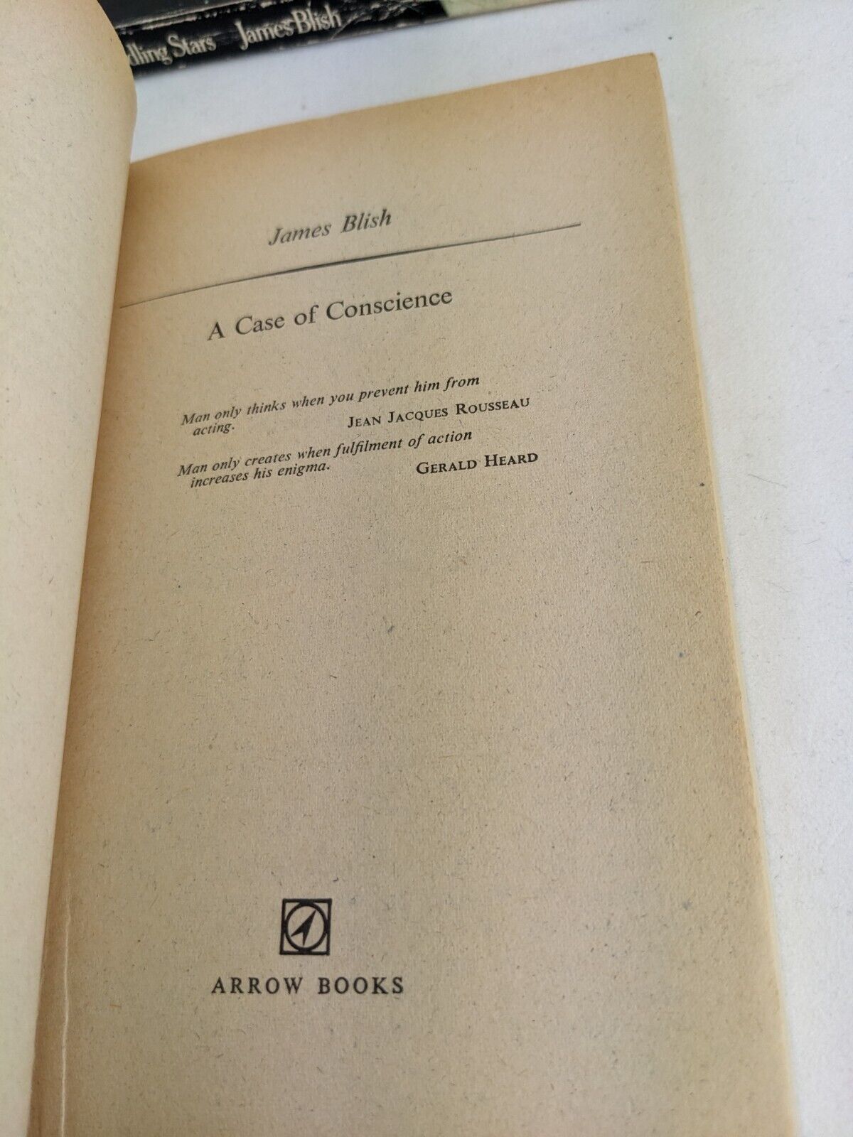 A case of Conscience & The seedling stars by James Blish 1972 Arrow books