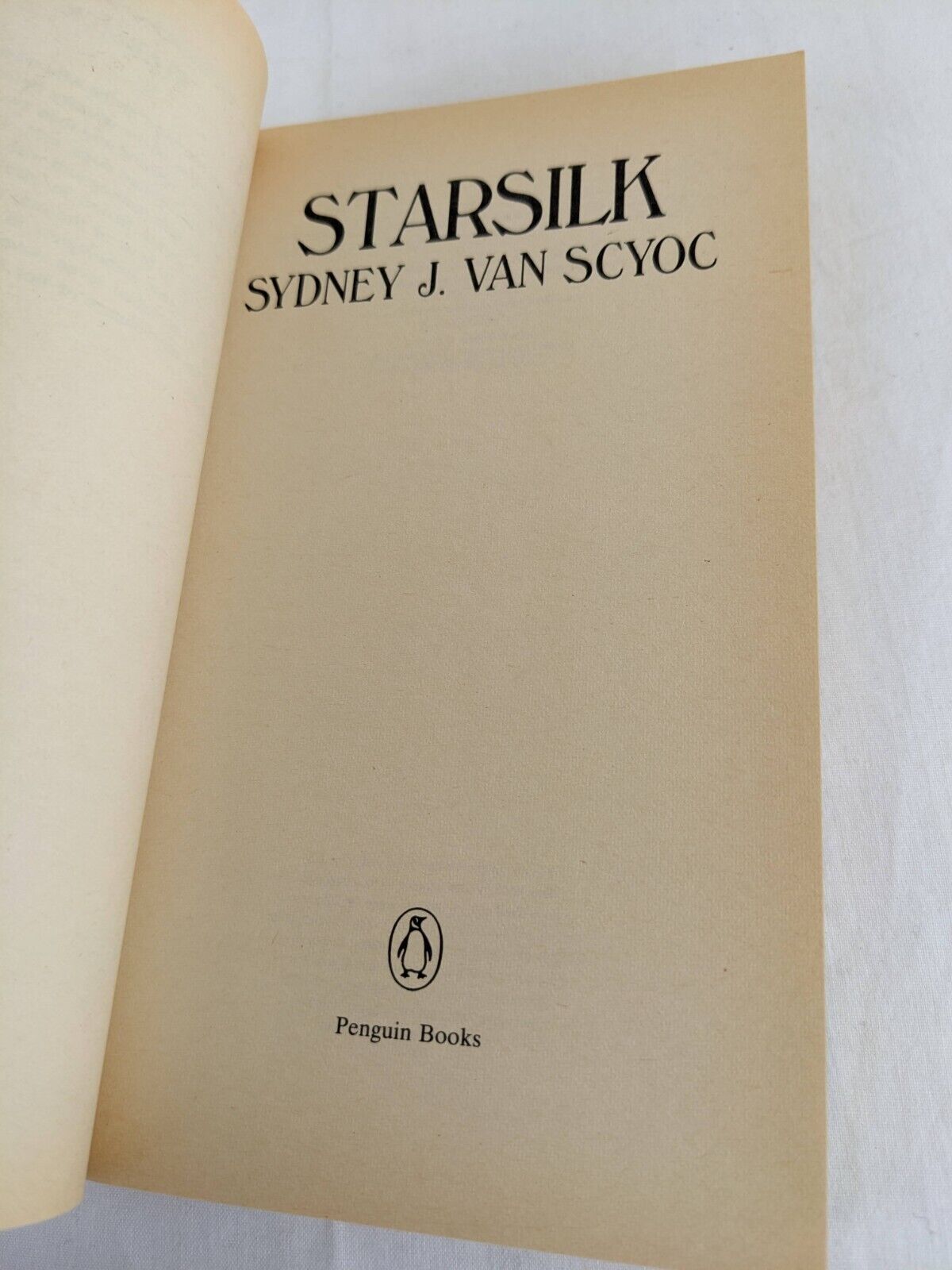 Starsilk by Sydney J. Van Scyoc 1984 Sunstone Scrolls