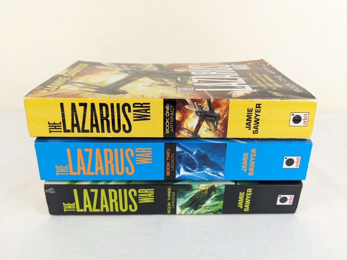 The Lazarus war by Jamie Sawyer 2015 Artefact, Legion, Origins
