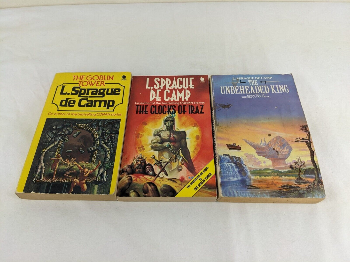 The reluctant king by L. Sprague de Camp - Goblin Tower, Iraz & Unbeheaded king