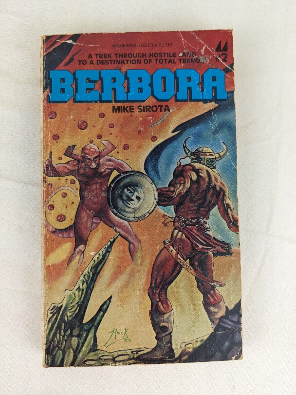 Berbora by Mike Sirota 1978 Manor books Vintage science fiction