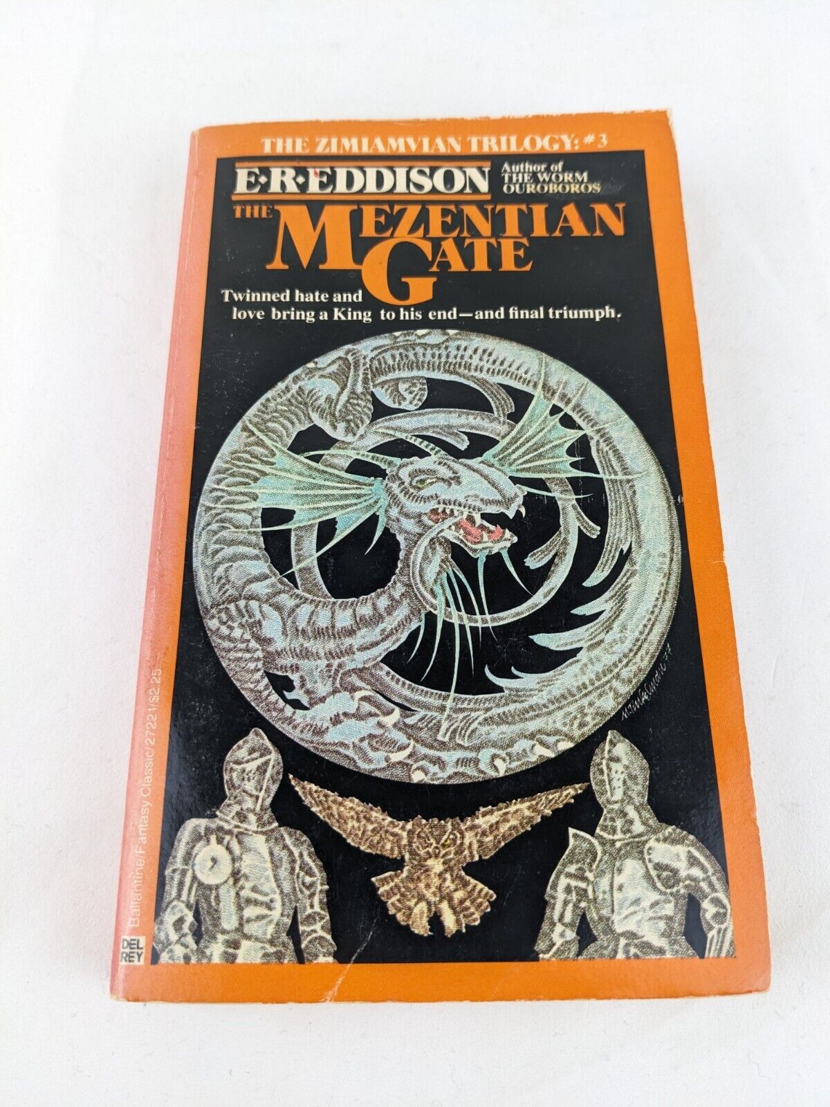 The Mezentian gate by E. R. Eddison 1978 The Zimiamvian