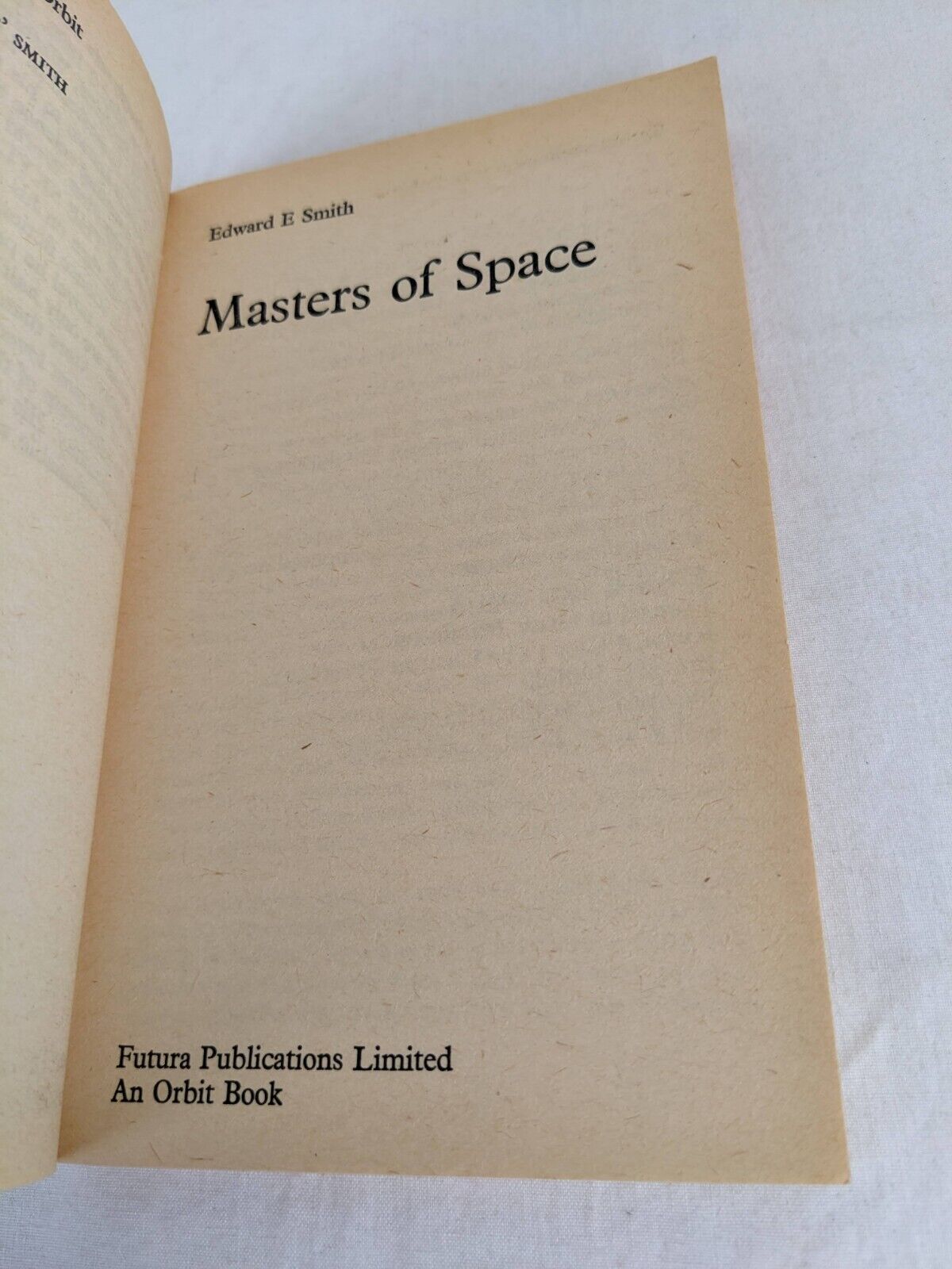 Masters of space E.E. Doc Smith 1976