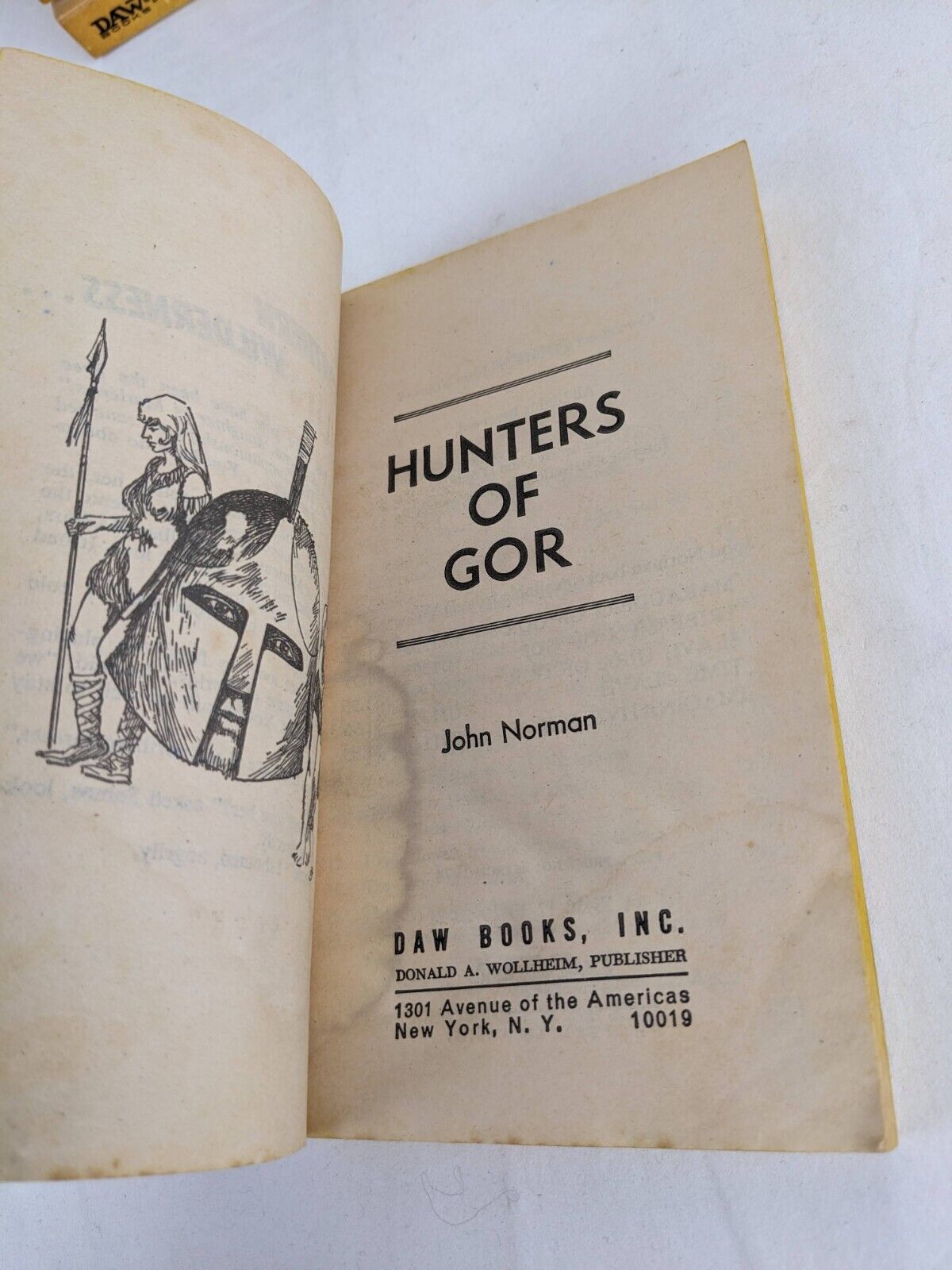 Gor series by John Norman x 9 Daw SF editions 1974