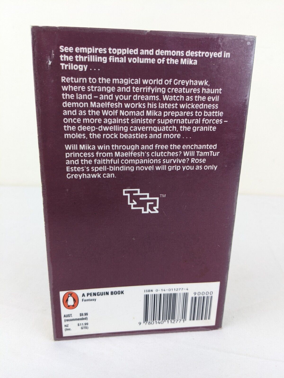 Greyhawk adventures: The demon hand by Rose Estes 1988