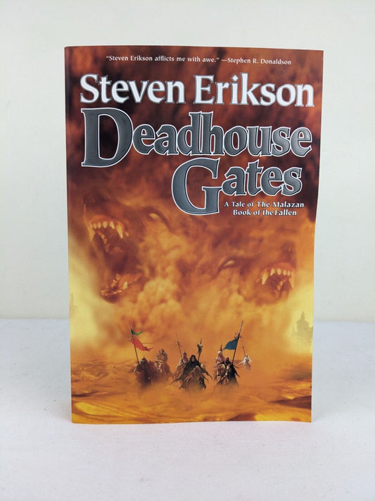 Deadhouse gates by Steven Erikson 2005 First Edition Paperback Malazan