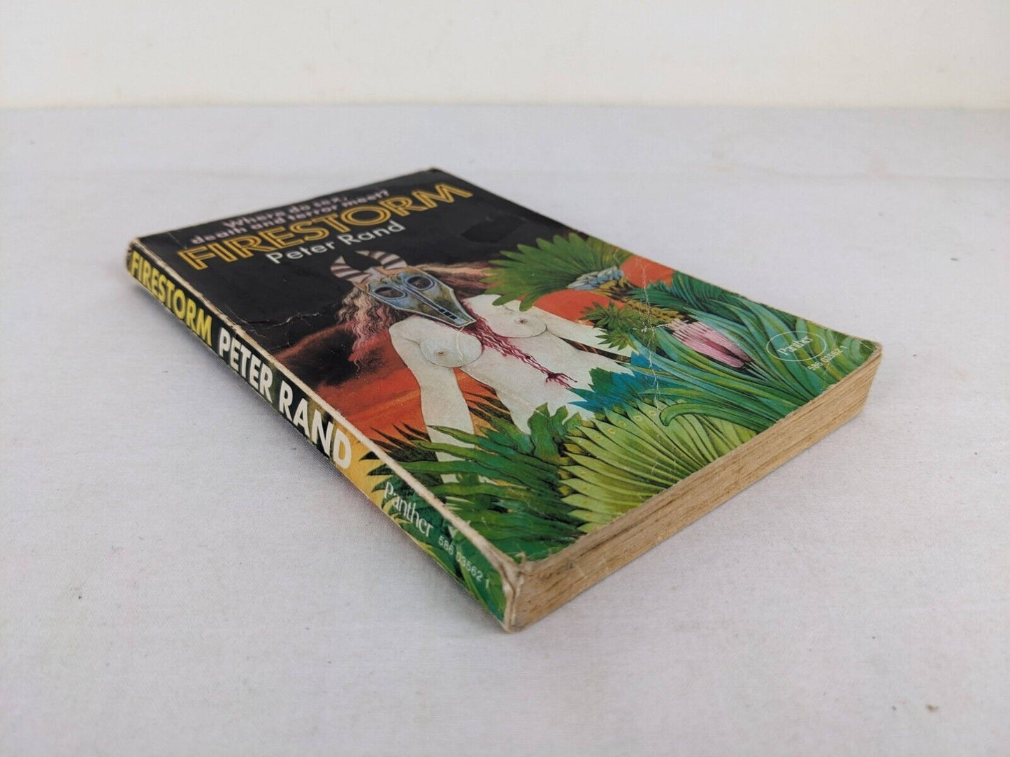 Firestorm by Peter Rand 1971 Occult Strange Fiction