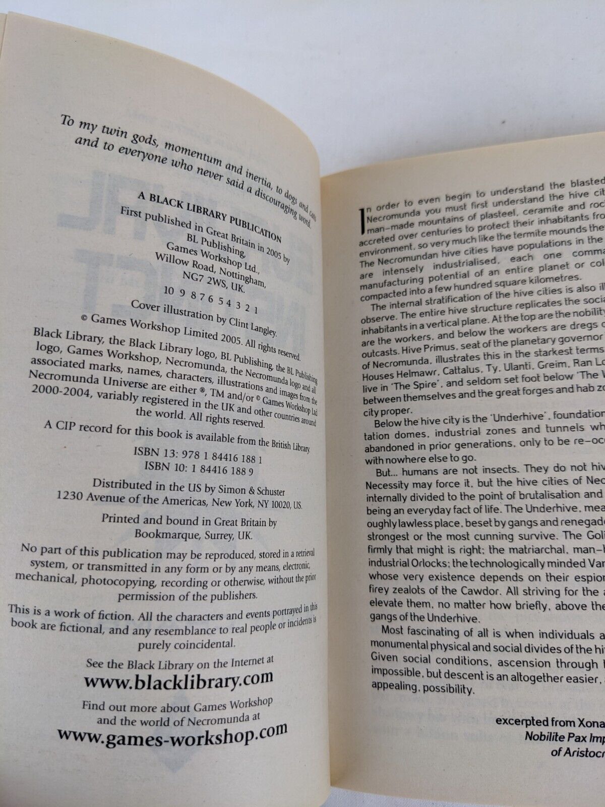 Necromunda: Survival Instinct by Andy Chambers 2005