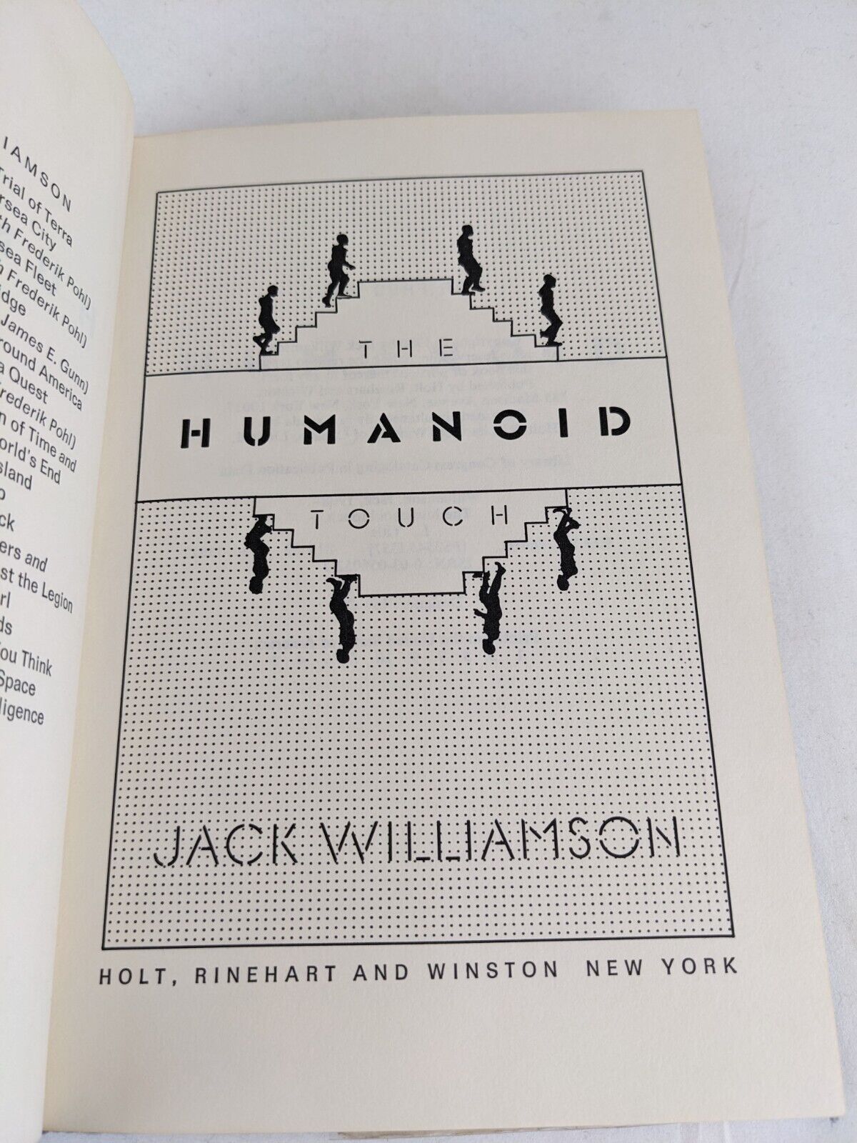 The humanoid touch by Jack Williamson 1980 US First Edition Hardcover