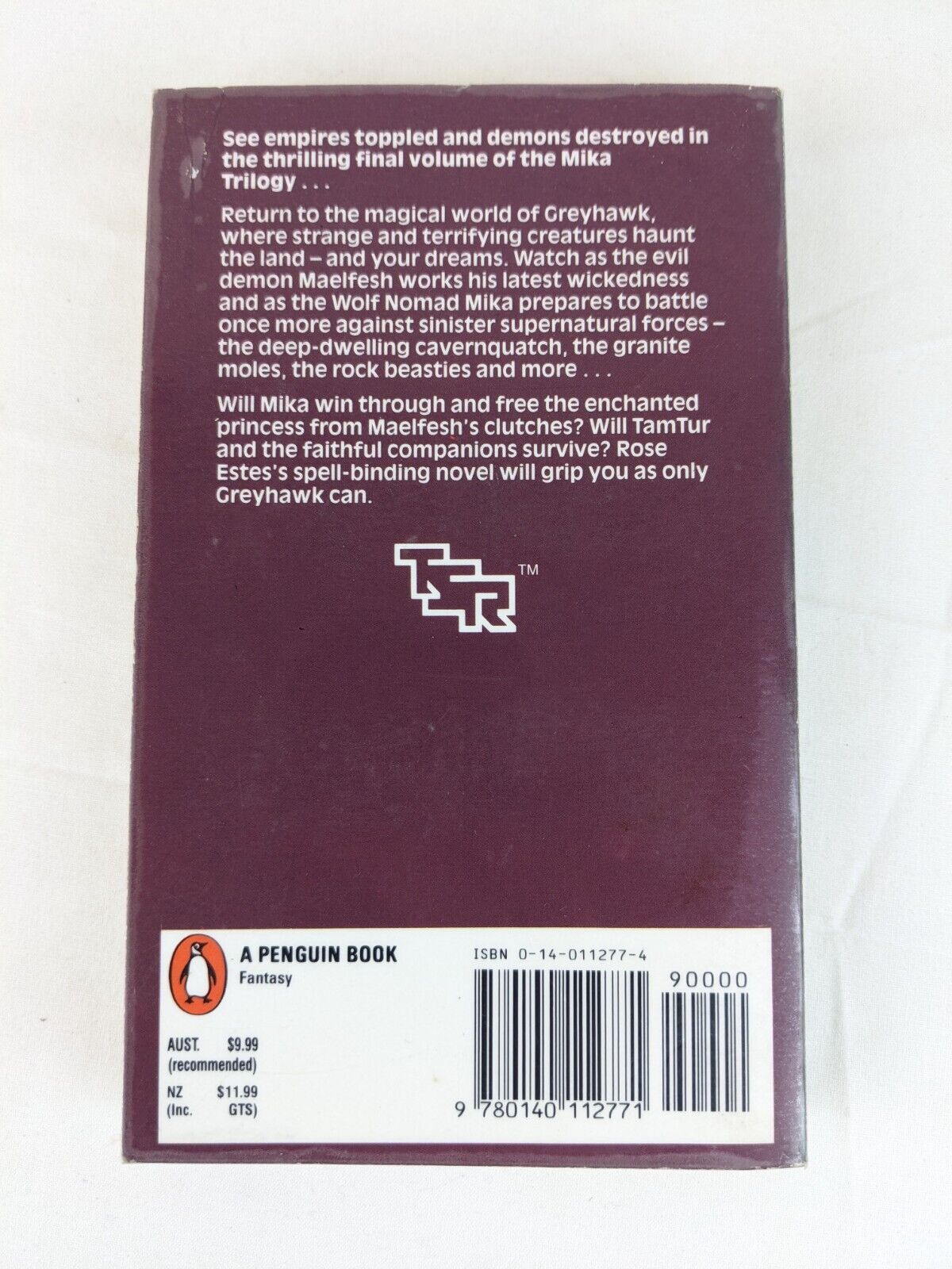 Greyhawk adventures: The demon hand by Rose Estes 1988