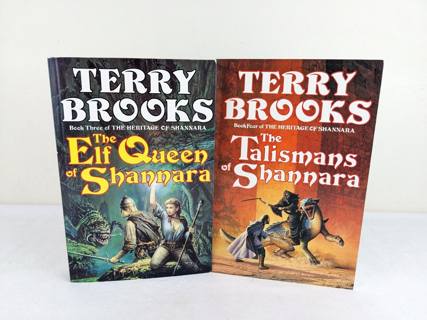 Heritage of Shannara by Terry Brooks 1992 Elf Queen & Talismans of Shannara