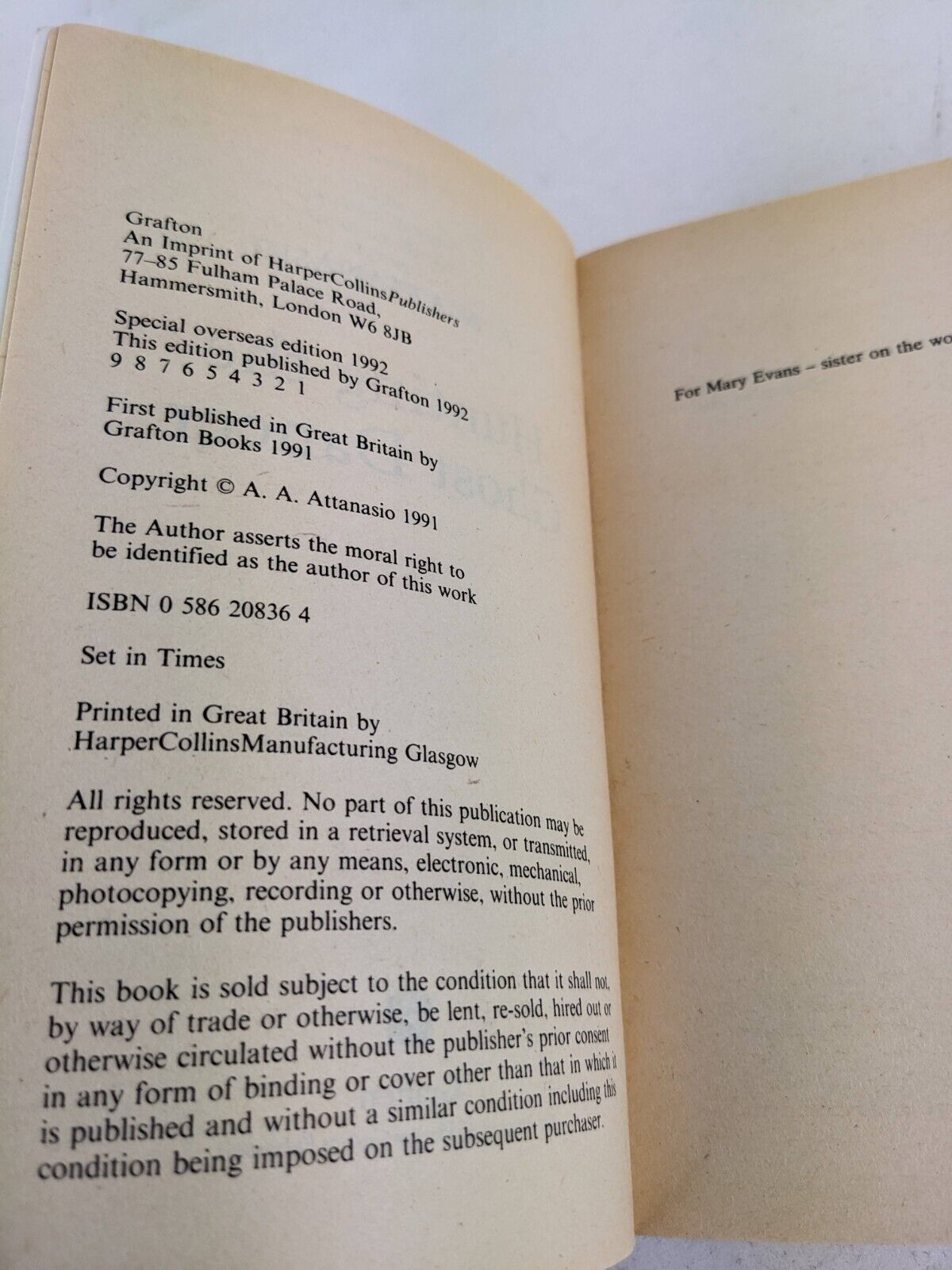 Hunting the ghost dancer by A A Attanasio 1992