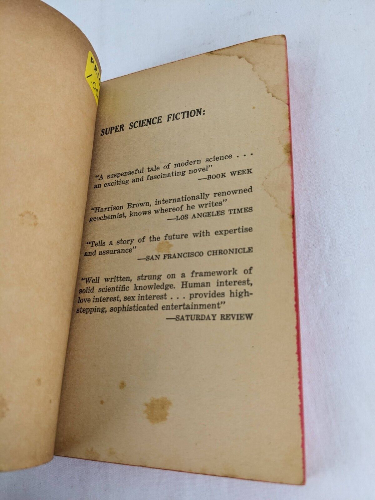 The Cassiopeia affair by Chloe Zerwick & Harrison Brown 1968 Curtis Books