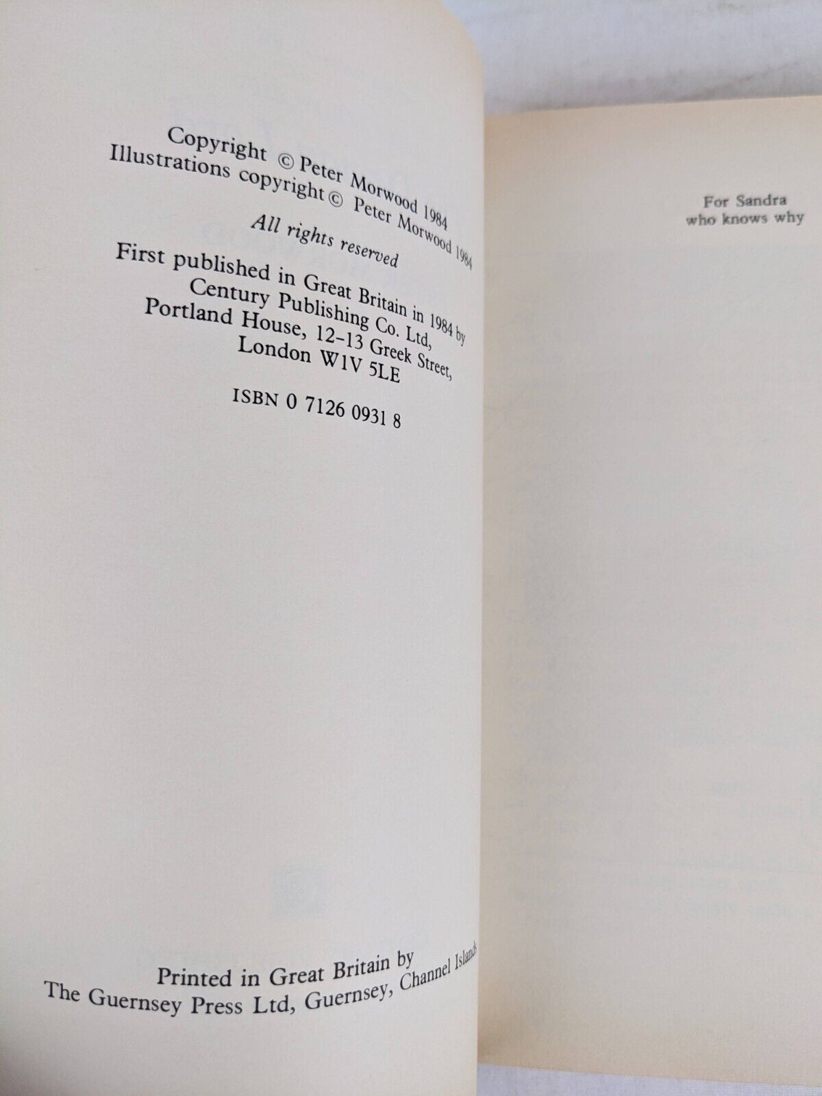 The demon lord by Peter Morwood 1984 Book of years Century