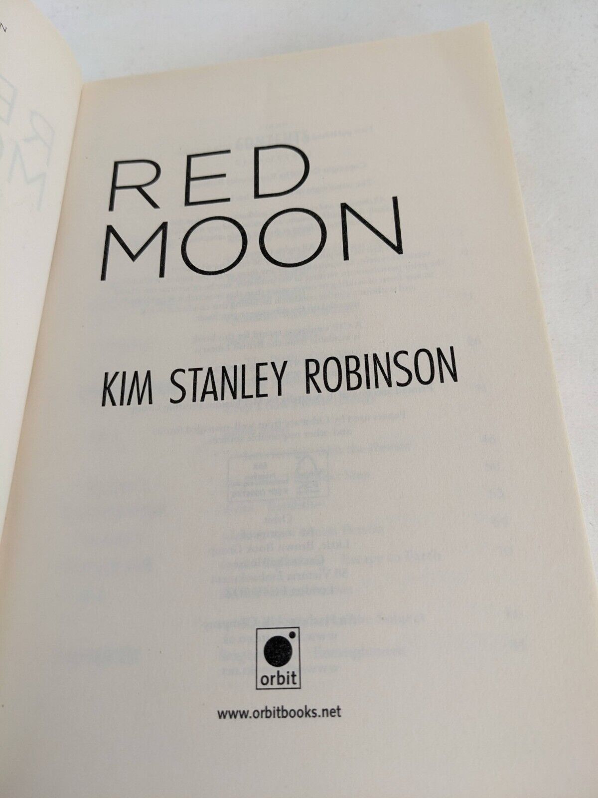 Red moon by Kim Stanley Robinson 2018