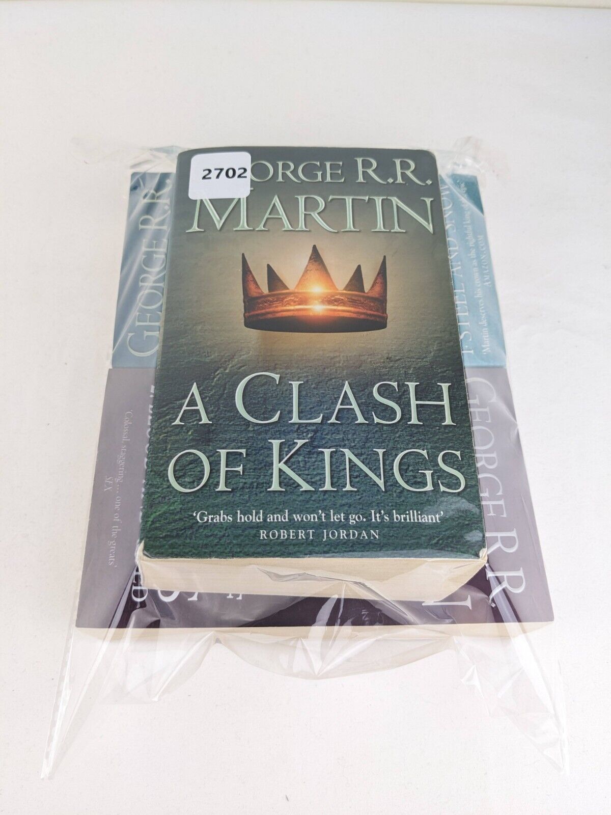 A Clash of Kings & A storm of swords by George R.R. Martin 2003 Ice & Fire