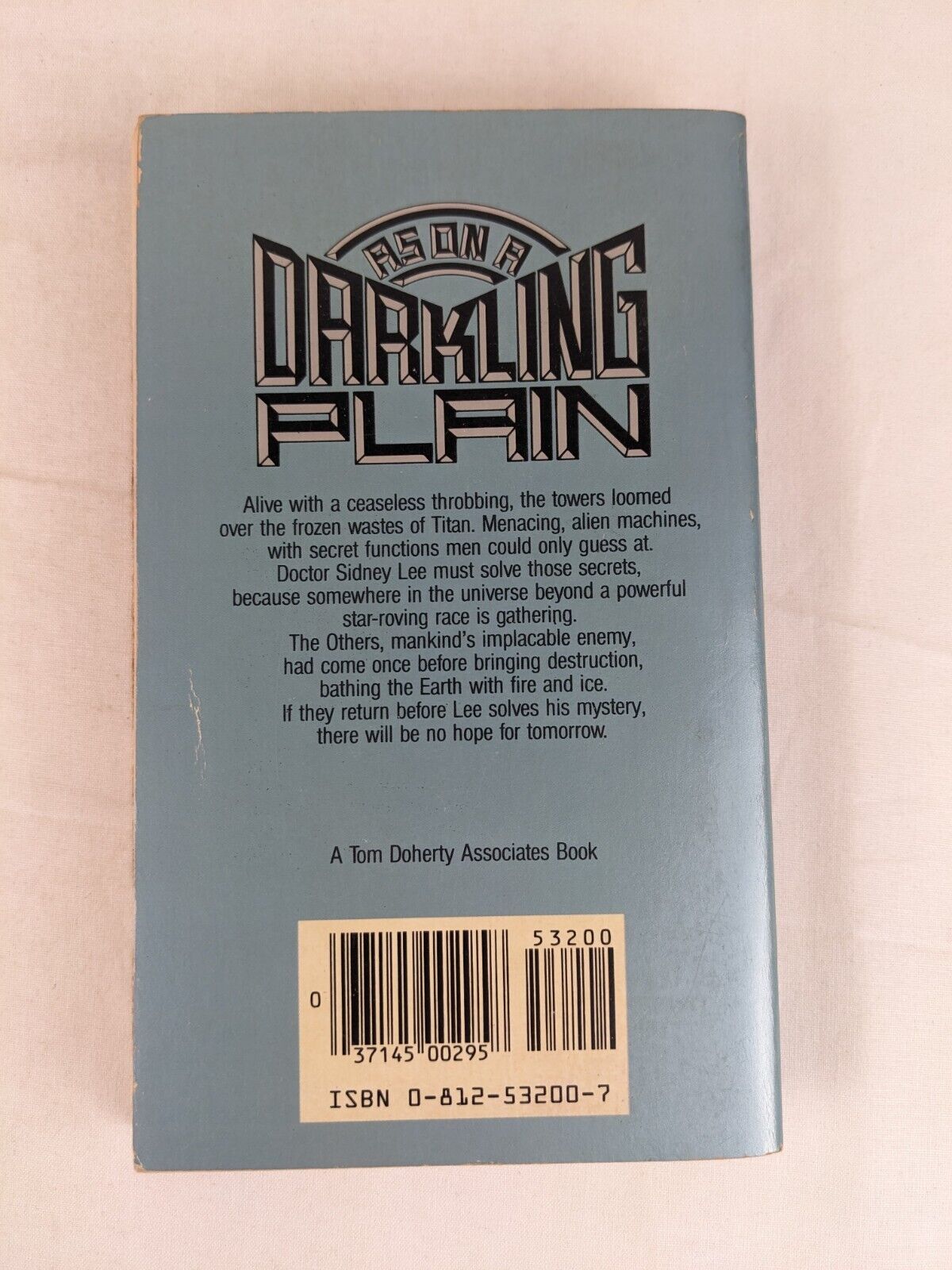 As on a darkling plain by Ben Bova 1985 TOR Books