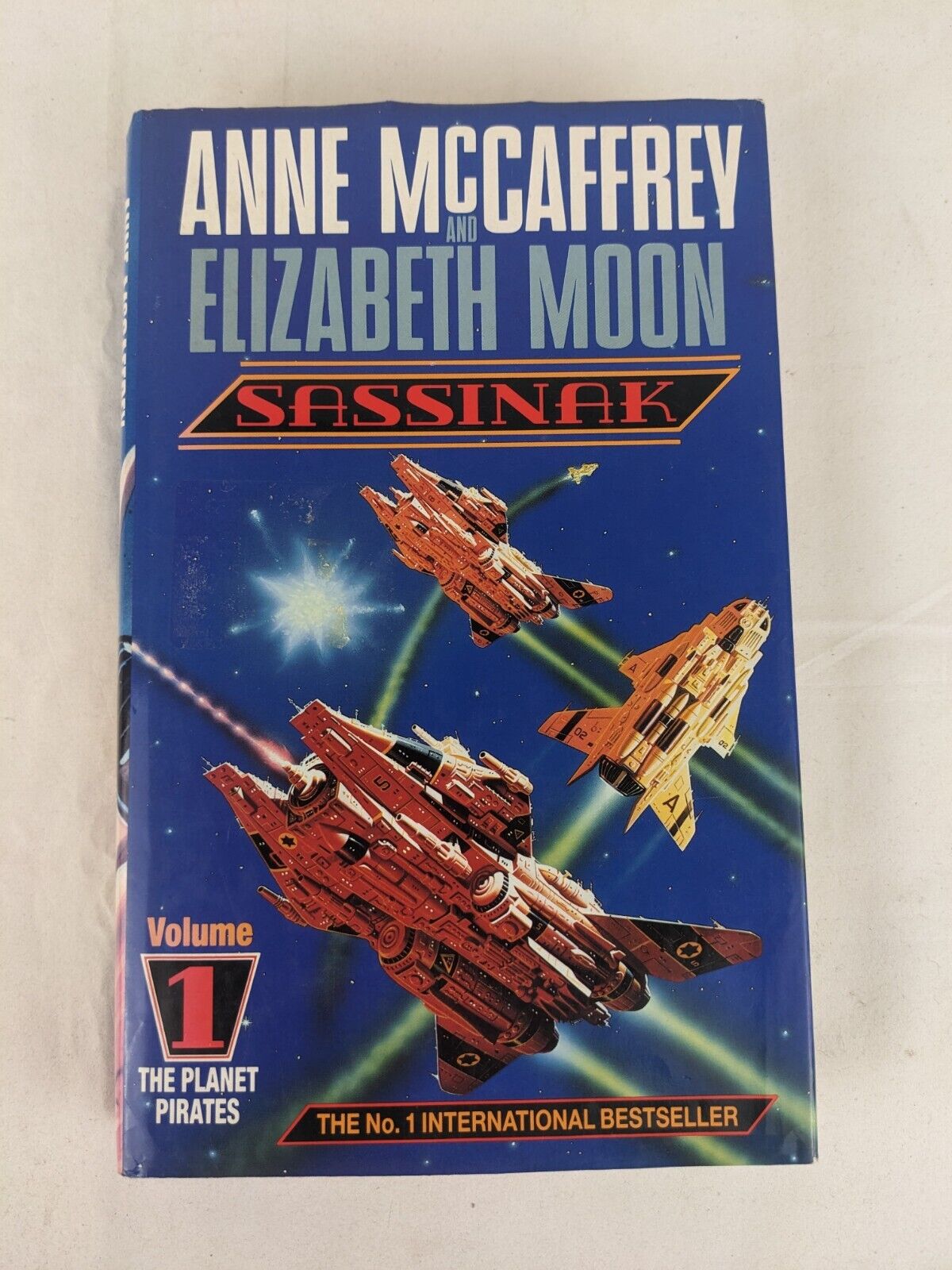 Sassinak by Anne McCaffrey & Elizabeth Moon 1991 hardcover - Planet Pirates