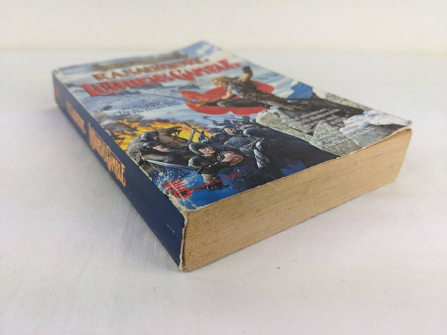 Luthien's gamble by R.A. Salvatore 1996 The crimson shadow