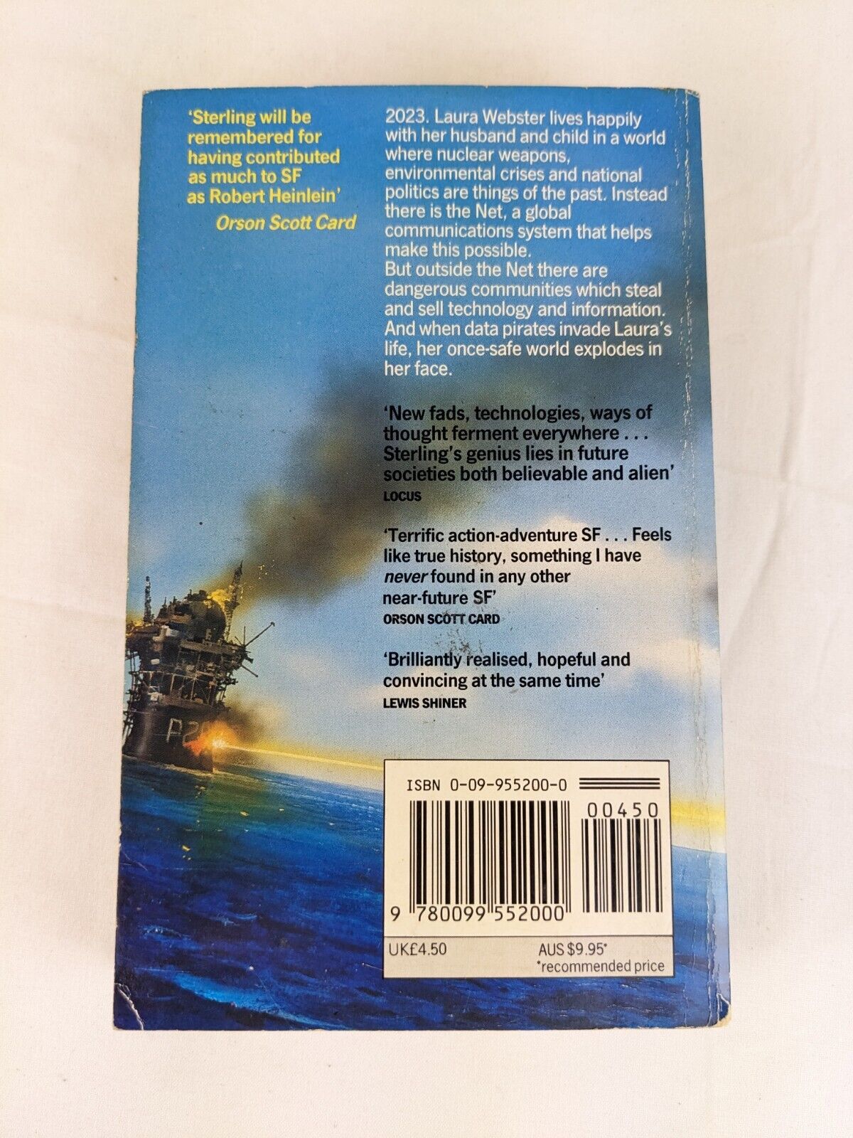 Islands in the Net by Bruce Sterling 1989 legend edition
